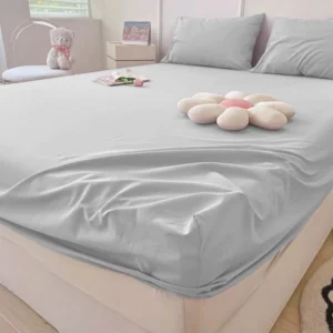 ผ้าปูที่นอน สีพื้น รัดมุม 3 ฟุต