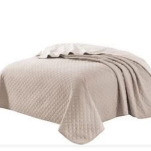 ผ้าปูเตียง สีเบจ ขนาด 6 ฟุต